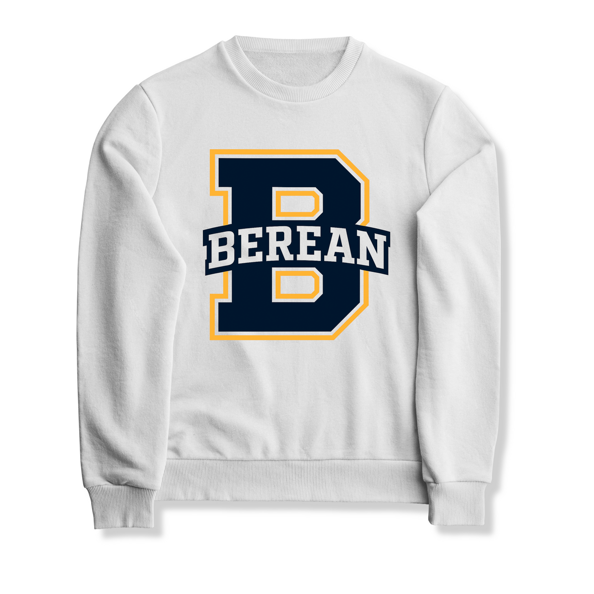 White Berean Crewneck