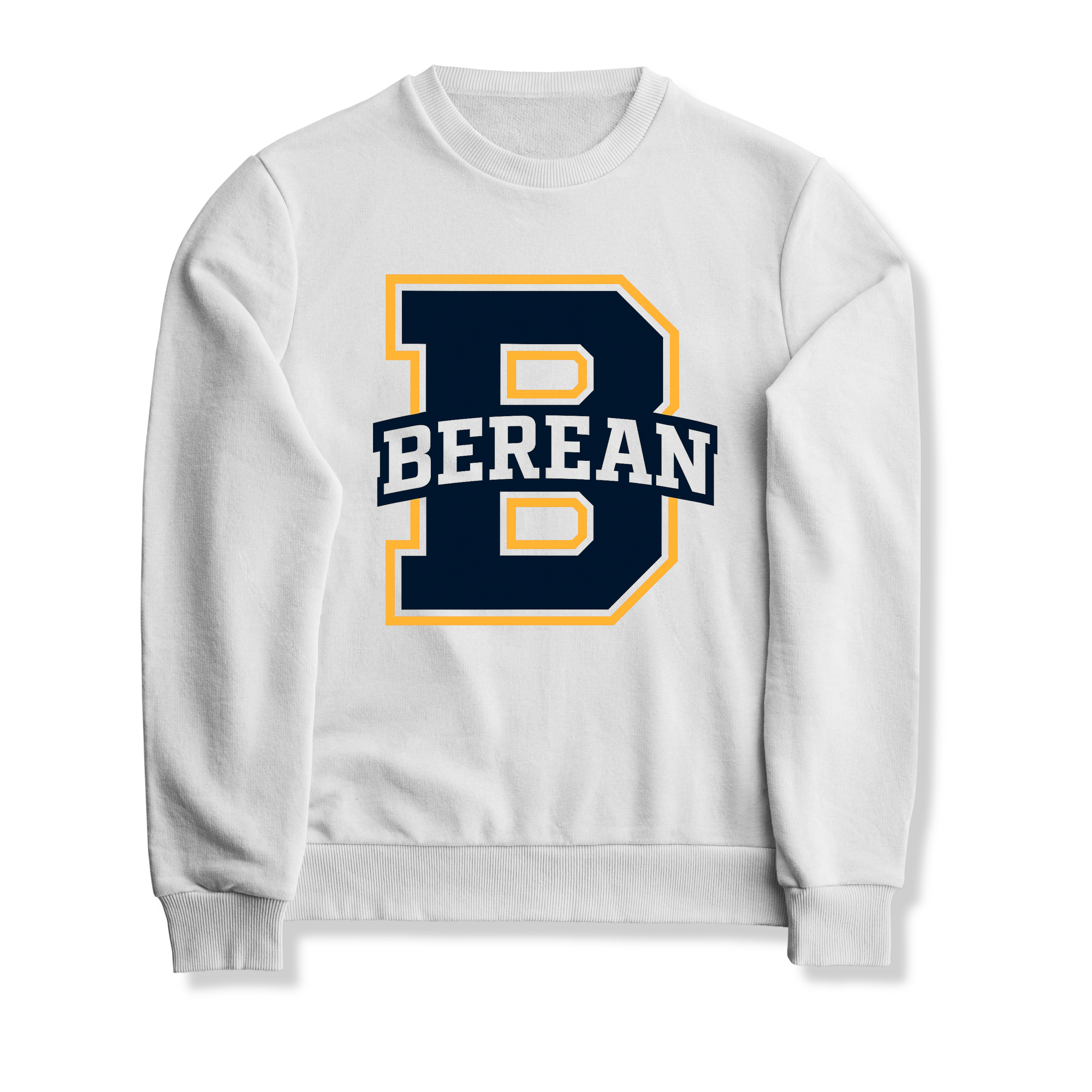 White Berean Crewneck